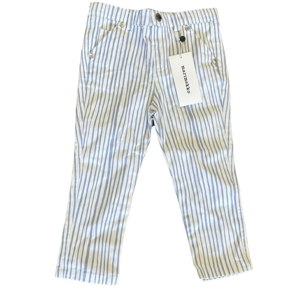 NWT Merimekko striped girls pants
